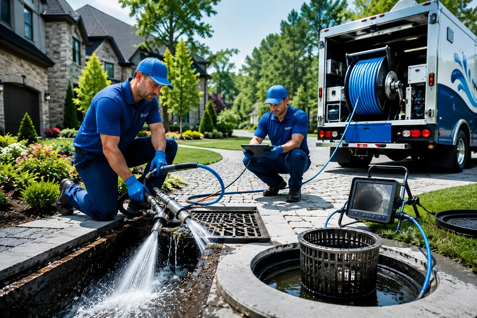 Local outdoor drain cleaning professionals in Brewer, ME
